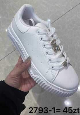 Buty sportowe damskie A2793-1.WHITE (36/41,12par)