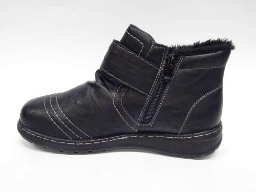 Botki damskie 7A22T35-1.BLACK Ocieplane (36/41,12par)