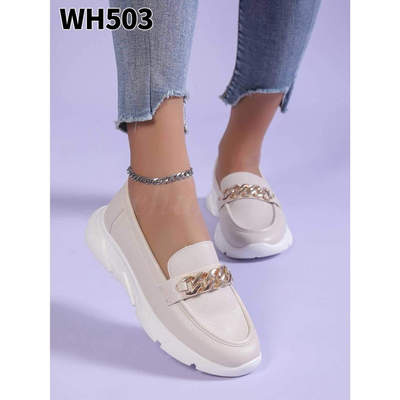 Półbuty damskie 7AWH503.BEIGE (36/41,12par)