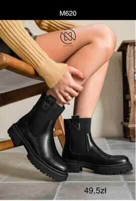 Botki damskie 7AM620.BLACK (36/41,12par)