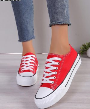 Trampki damskie BL559.RED (36/41,12par)