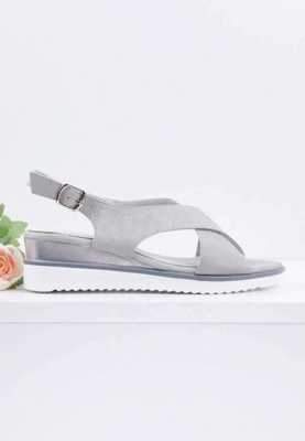 Sandały damskie DE93M-2.SILVER (36/41,8par)