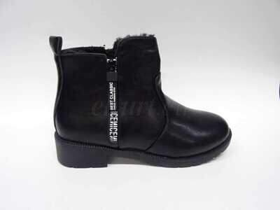 Botki damskie 7A6053-1.BLACK Ocieplane (36/41,12par)