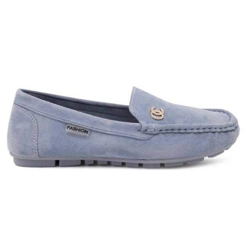 Balerinki damskie MH18-14.BLUE (36/41,12par)