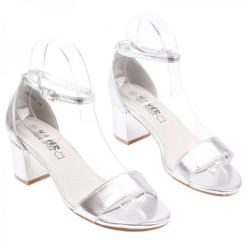 Sandały damskie SY925H-3.SILVER (36/41,12par)