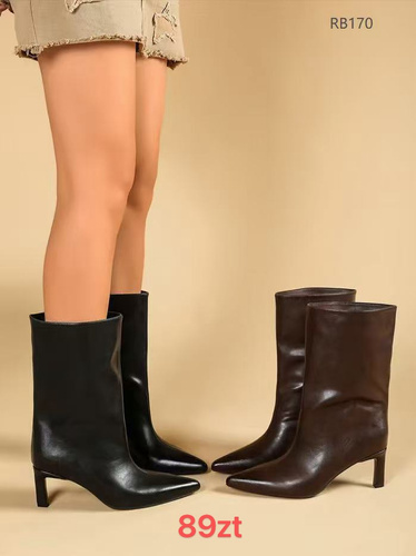 Botki damskie 7ARB170.BROWN (36/41,12par)