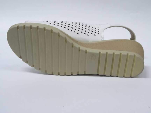 Sandały damskie 7A6717-2.WHITE (36/41,12par)