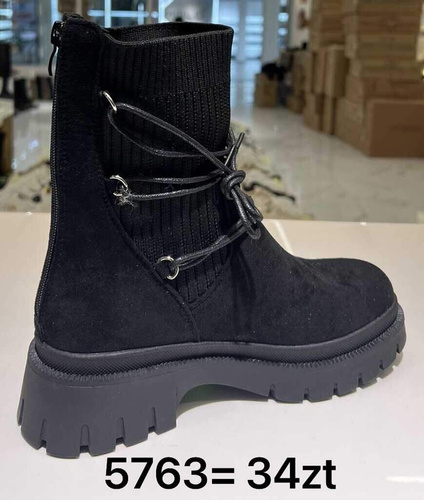 Botki damskie 7A5763.BLACK (36/41,12par)