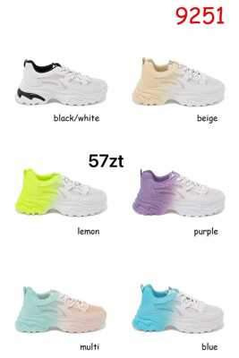 Buty sportowe damskie 7A9251.KOLORDOWYBORU (36/41,12par)
