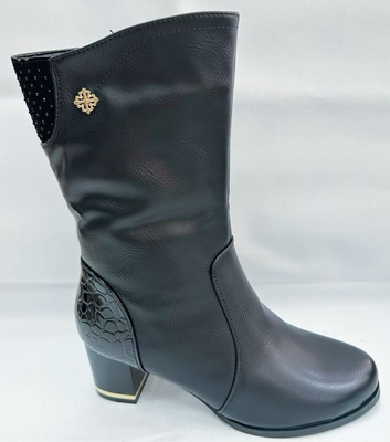 Botki damskie LT691.BLACK (36/41,12par)