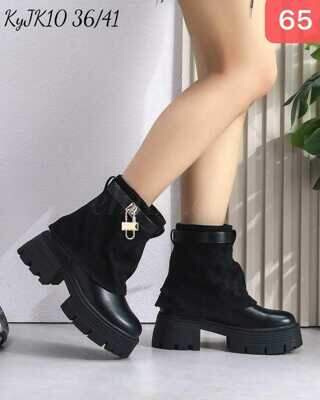 Botki damskie 7AJK10.BLACK (36/41,12par)