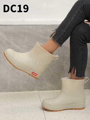 Kalosze damskie DC19.GREY (36/41,12par)