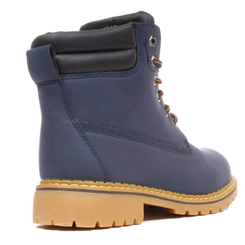 Trzewiki damskie H88B.NAVY/BROWN (36/41,12par)