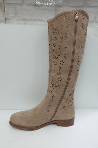Kozaki damskie 7AH199-2.BEIGE (36/41,12par)