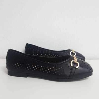 Balerinki damskie 7ATL221.BLACK (36/41,12par)