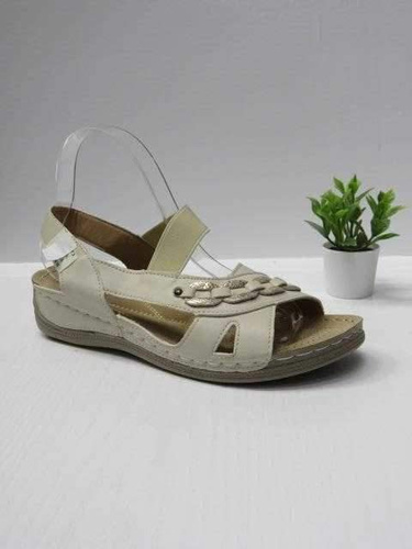Sandały damskie 7A92074-4.BEIGE (36/42,12par)