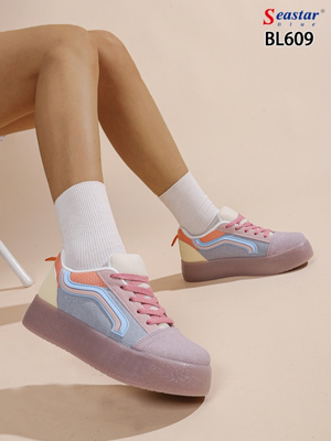 Buty sportowe damskie BL609.PURPLE (36/41,12par)