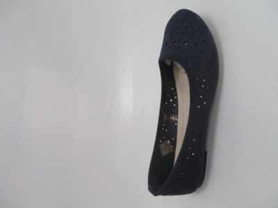 Balerinki damskie 7AB09M-7.NAVY (36/41,12par)
