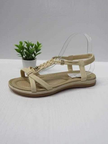 Sandały damskie 7AZ-6.BEIGE (36/41,8par)