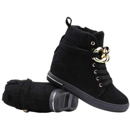 Botki damskie R236A-1.BLACK/GOLD (36/41,12par)