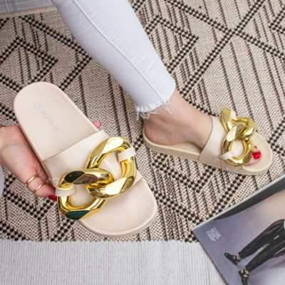 Klapki damskie 7AS415.BEIGE (36/41,12par)