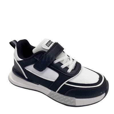 Buty sportowe chłopięce 5ALC970.BLACK/WHITE (32/37,12par)