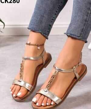 Sandały damskie  7ACK280.GOLD (36/41,12par)