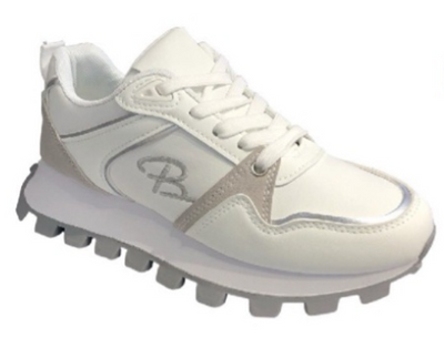 Buty sportowe damskie 7A309-21.WHITE (36/41,12par)
