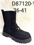 Botki damskie 7AD87120-1.BLACK (36/41,8par)