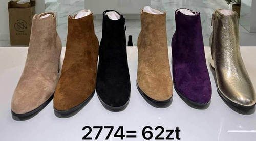 Botki damskie 7A2774.KOLORDOWYBORU (36/41,12par)