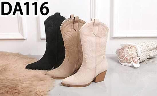 Kozaki damskie DA116.BEIGE (36/41,12par)