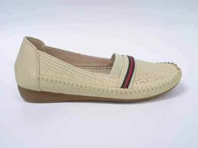 Balerinki damskie 7AS2203-3.BEIGE (36/41,12par)