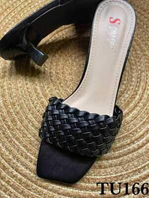 Klapki damskie 7ATU166.BLACK (36/41,12par)