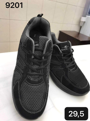 Buty sportowe męskie  9AE9201-3.GREY/BLACK  (41/46,12par)