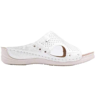 Klapki damskie DE986-7.SILVER (36/41,12par)