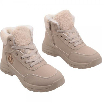 Trzewiki damskie BG24-2.BEIGE (36/41,8par)