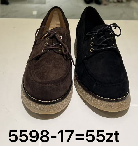 Półbuty damskie 5598-17.KOLORDOWYBORU (36/41,12par)