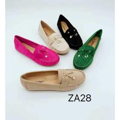 Balerinki damskie 7AZA28.KOLORDOWYBORU (36/41, 12par)