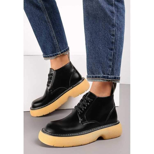 Botki damskie 7A8716.BLACK Ocieplane (36/41,12par)