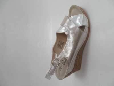 Sandały damskie 7AL043-2.SILVER (36/41,12par)