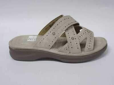 Klapki damskie 7AB0292-3.BEIGE (37/42,12par)