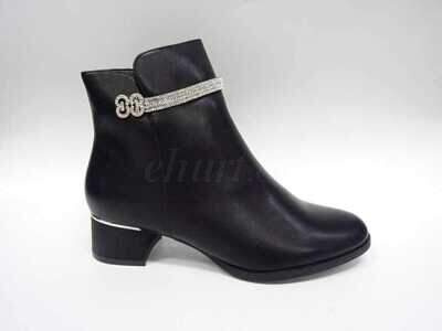 Botki damskie 7ASA109-1.BLACK (36/41,12par)