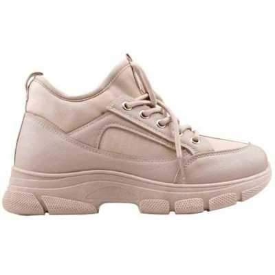 Trzewiki damskie RM30-3.BEIGE (36/41,12par)
