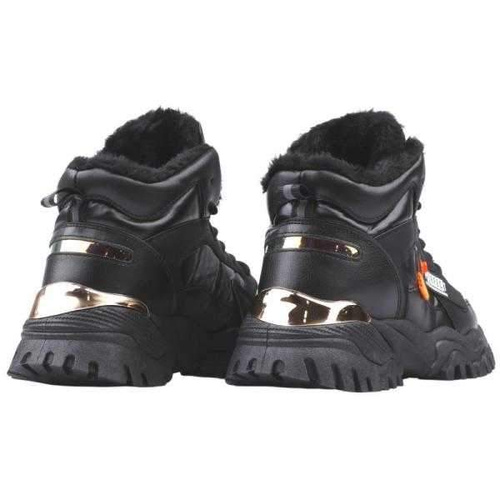 Trzewiki damskie RM44A-1.BLACK Ocieplany (36/41,8par)