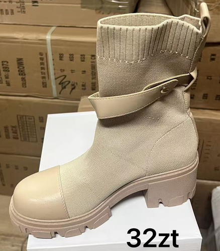 Botki damskie RXJ180.KHAKI (36/41,12par)