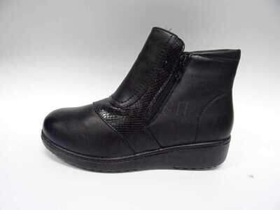 Botki damskie 7A8141-1.BLACK (36/42,12par)