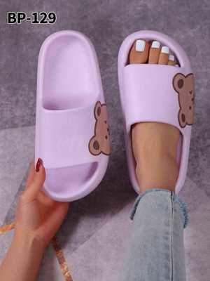 Klapki damskie 7ABG129.PURPLE (36/41,12par)