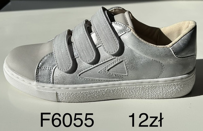 Buty sportowe damskie F6055.SILVER (36/41,12par)