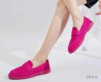 Balerinki damskie 7AC717-5.FUSHIA (36/41,12par)