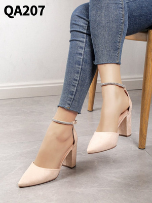 Szpilki damskie 7AQA207.BEIGE (36/41,12par)